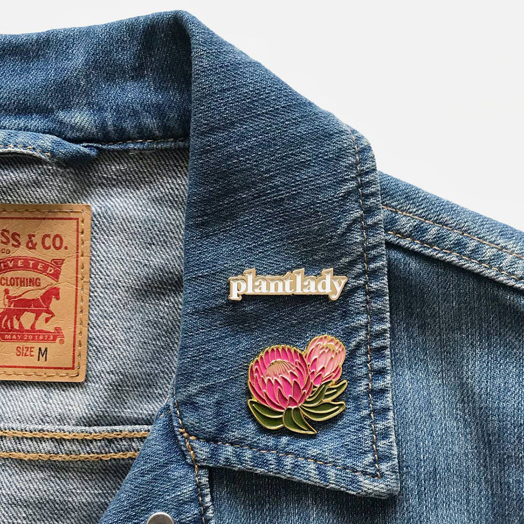 Plant Lady Lapel Pin - Salix Intimates