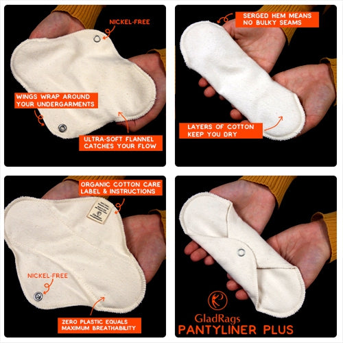 Reusable Organic Cotton Pantyliner - Salix Intimates