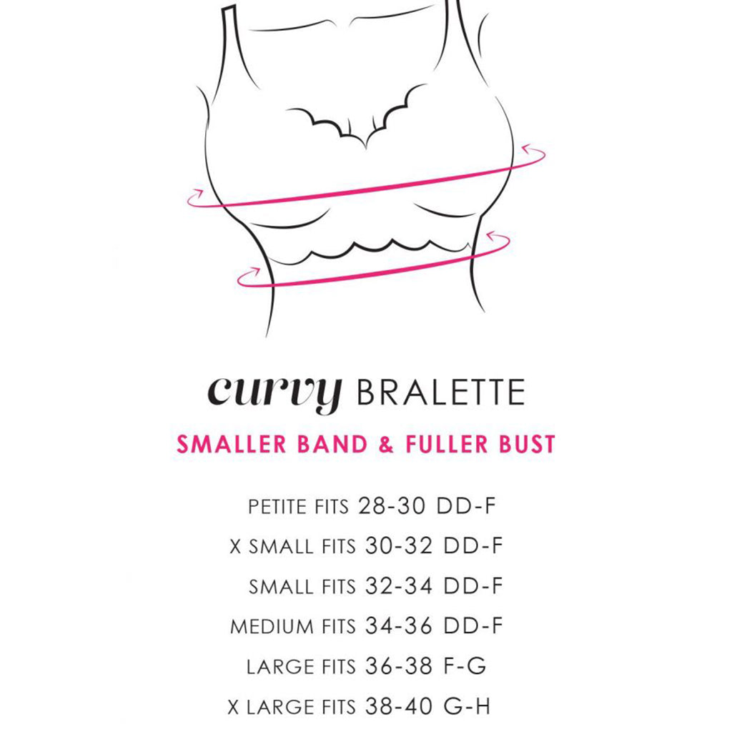 Never Say Never Curvy Racerback Bralette - Salix Intimates