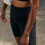 Ribbed Biker Shorts