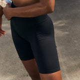 Ribbed Biker Shorts