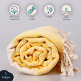 Sand Resistant Turkish Beach Towel