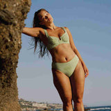 Solstice Gingham Bikini Bottom