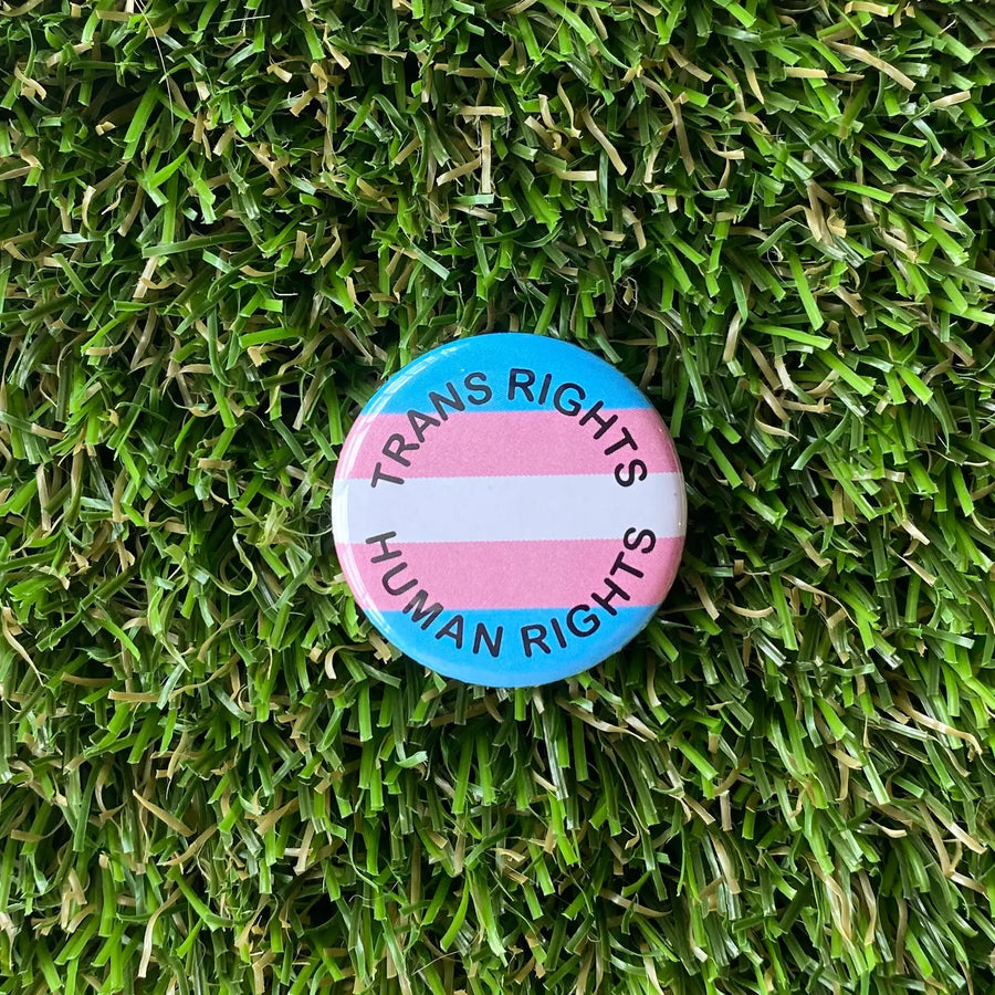 Trans Rights Pin-back Button