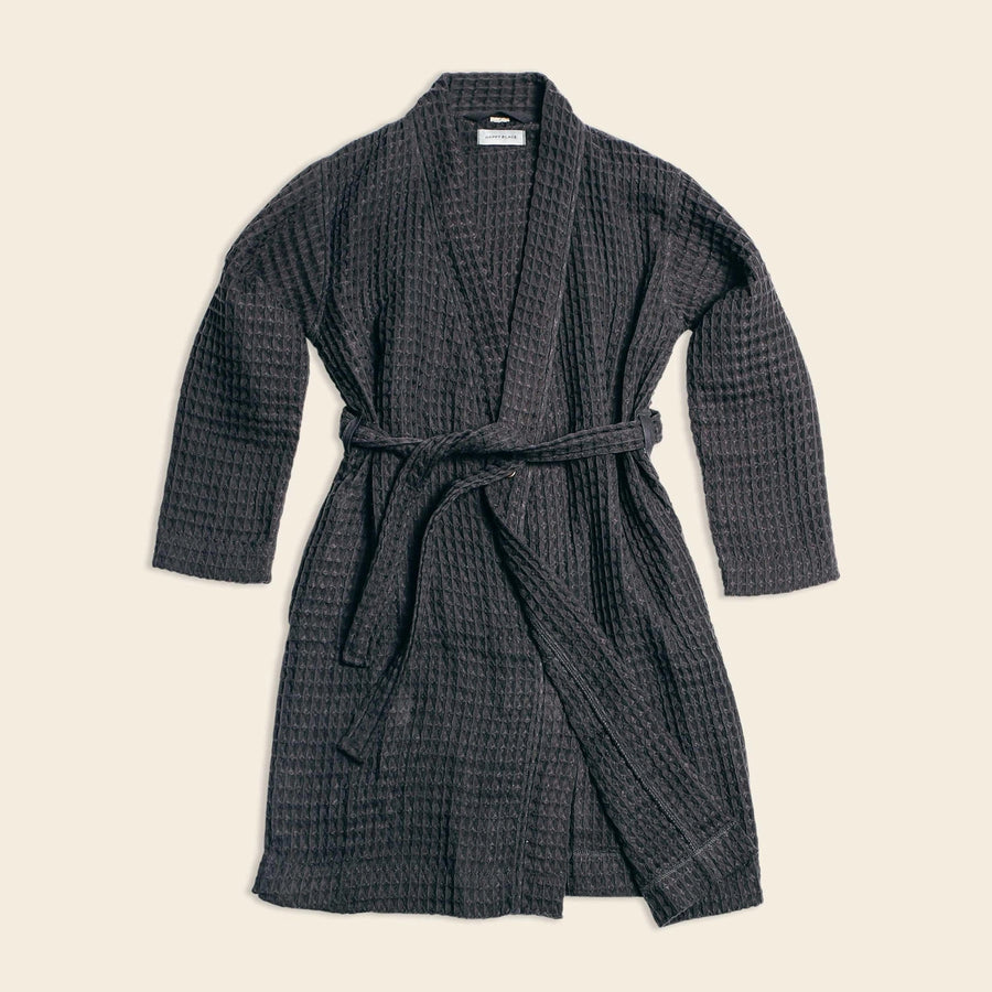 Organic Cotton Weightless Waffle Knit Robe