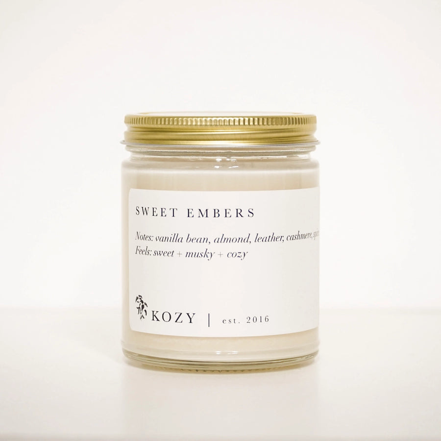 Sweet Embers Soy Candle