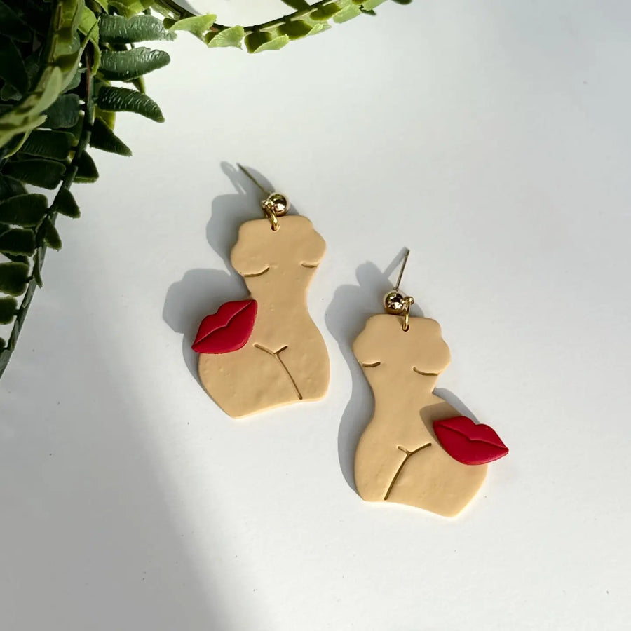 Kiss My Booty Earrings