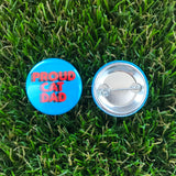 Proud Cat Dad Pin-back Button