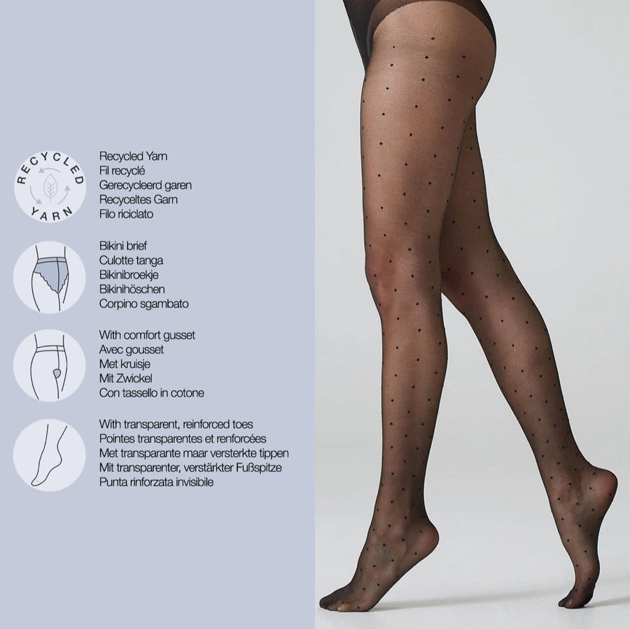 Richmond 20 DEN Polka Dot Tights