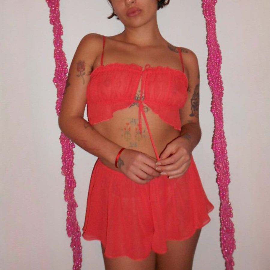 Coucou Lola Chiffon Petal Bralette