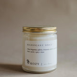 Mahogany Spice Soy Candle