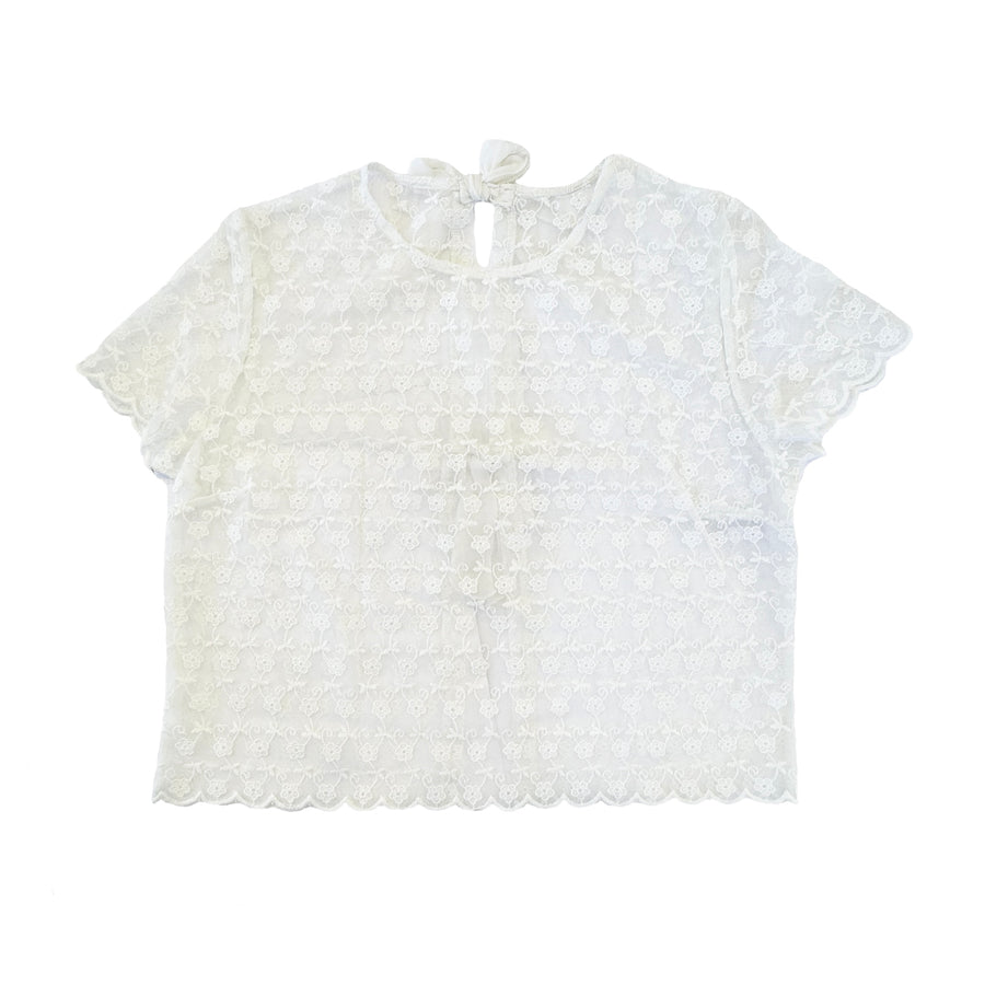 Little Flower Coquette Baby Tee