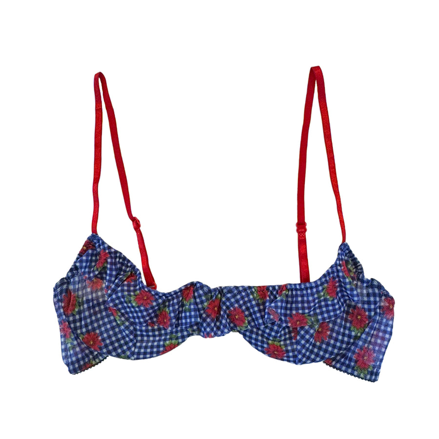 Picnic Club Ruffle Underwire Bra