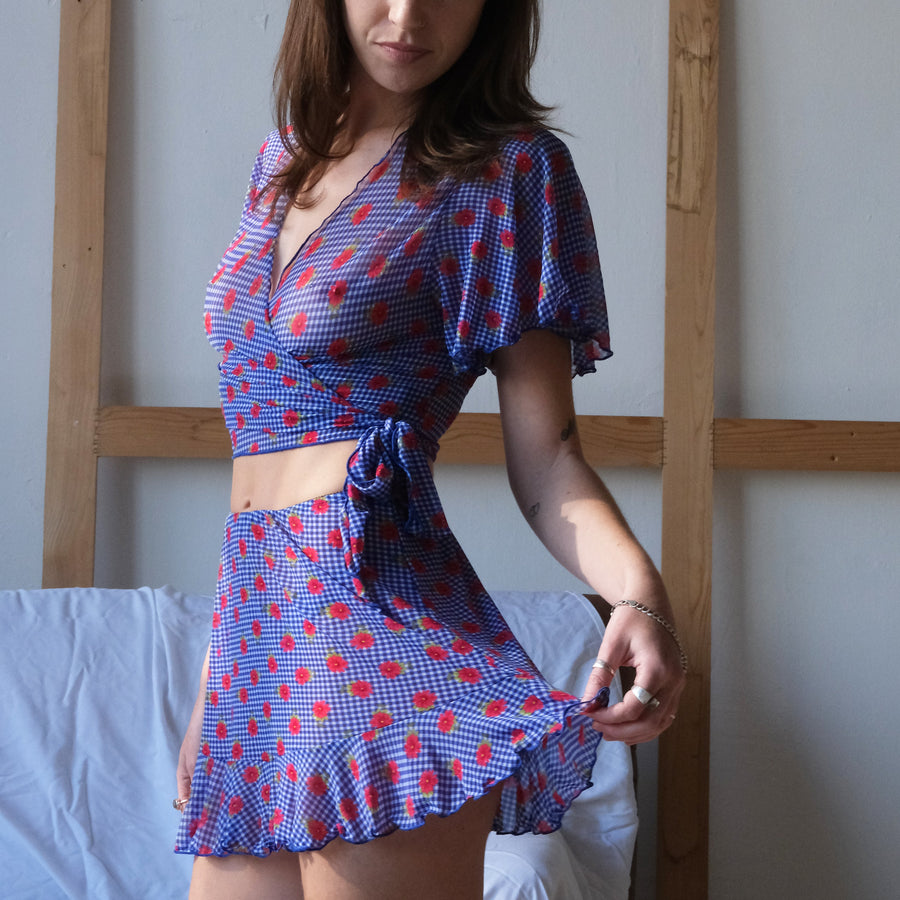 Picnic Club Petal Mini Skirt