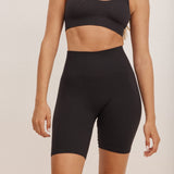 Ribbed Biker Shorts