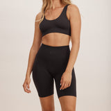 Ribbed Biker Shorts