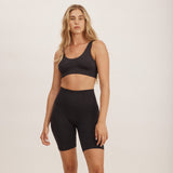 Ribbed Biker Shorts