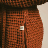 Organic Cotton Weightless Waffle Knit Robe