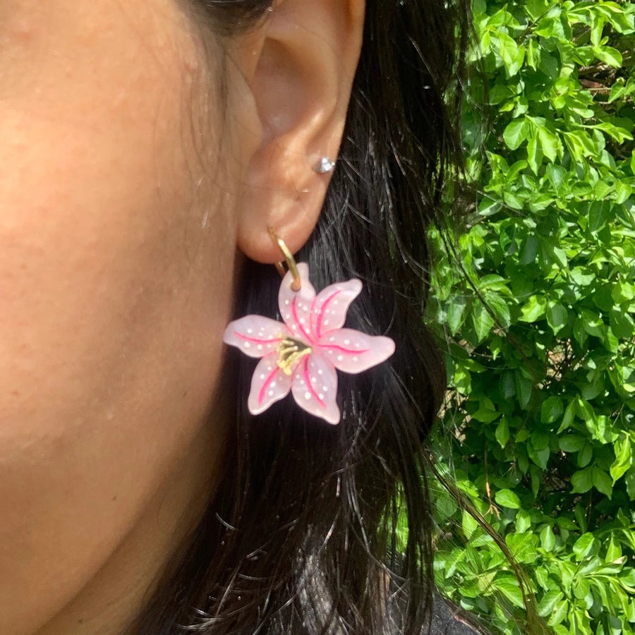 From the Garden Lily Earrings