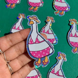 Sandy Goose Sticker