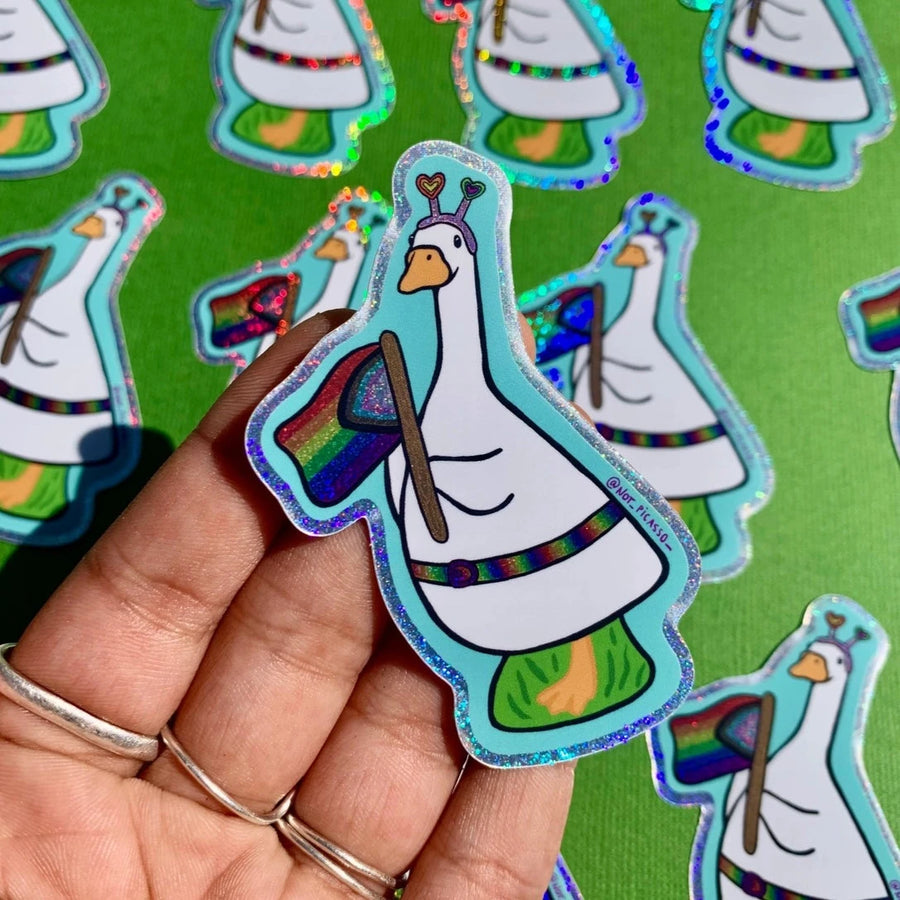 Pride Goose Sticker