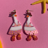 Sandy Goose Earrings