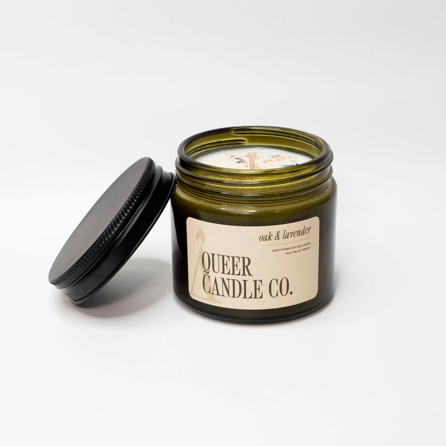 Oak + Lavender Candle