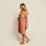 Poolside Smiley Terry Bathrobe