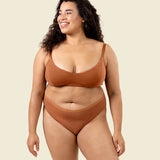 Organic Cotton Mid-Rise Bikini