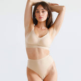 Seamless High Waist Thong