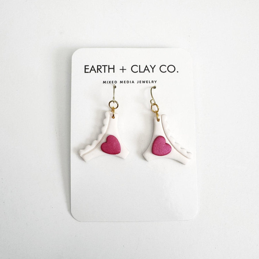 Heart Panty Earrings