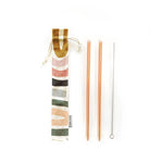 Reusable Metal Straw Set - 2 Straw Pack - Salix Intimates