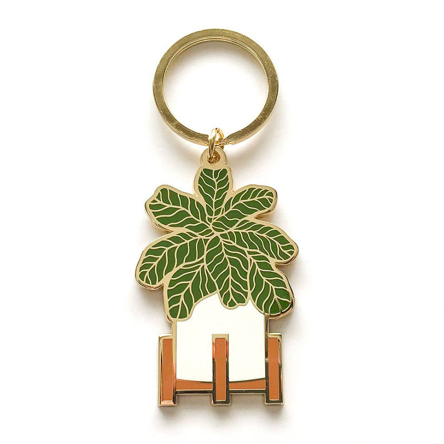 Fiddle Leaf Fig Keychain - Salix Intimates