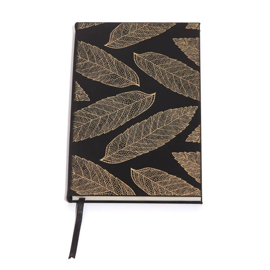 Leaves Faux Leather Journal - Salix Intimates