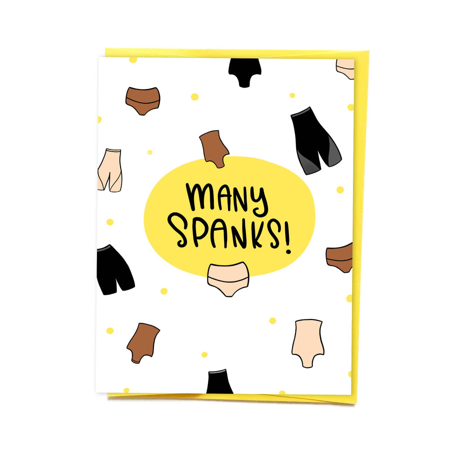 Many Spanks Card