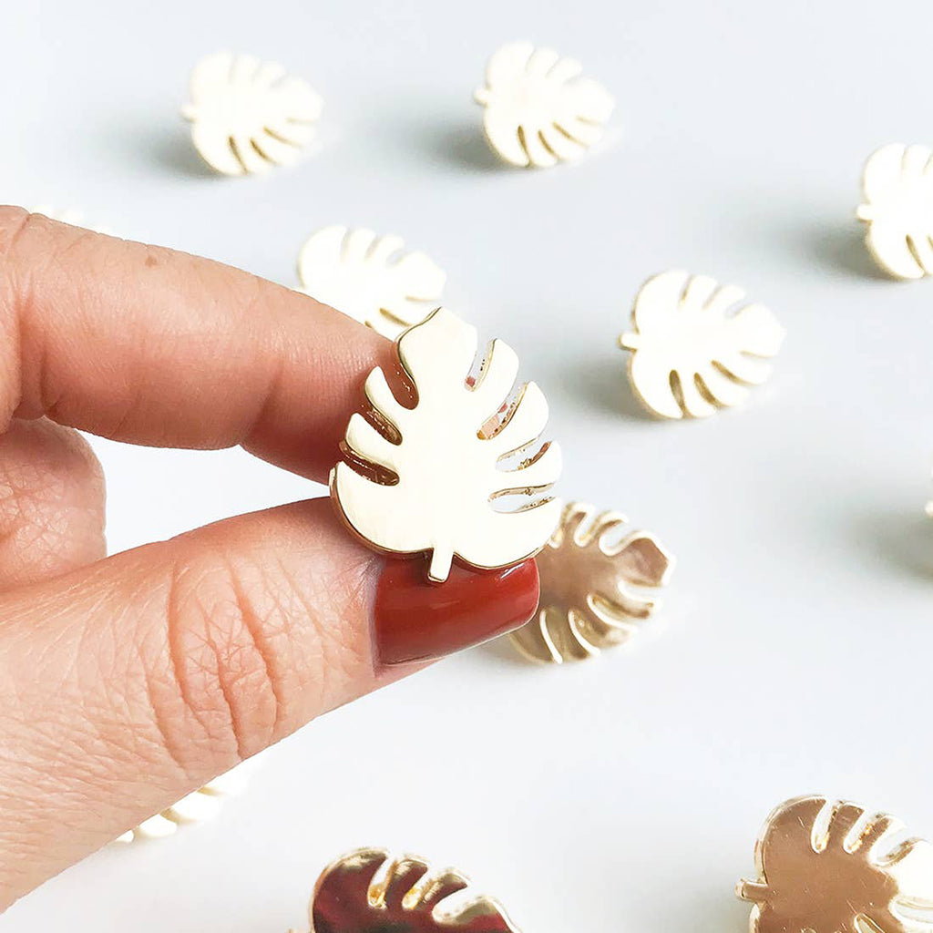 Monstera Leaf Lapel Pin - Salix Intimates