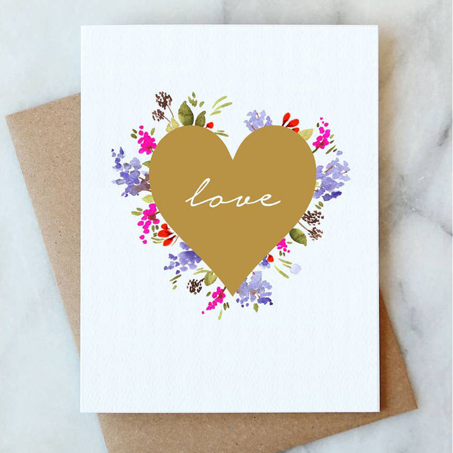 Love Floral Card - Salix Intimates