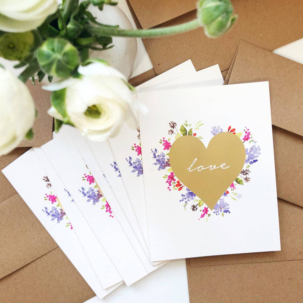Love Floral Card - Salix Intimates