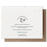 Seahorse Plantable Herb Seeded Card