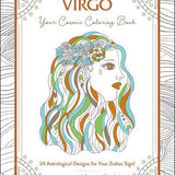 Virgo: Your Cosmic Coloring Book—24 Astrological Designs