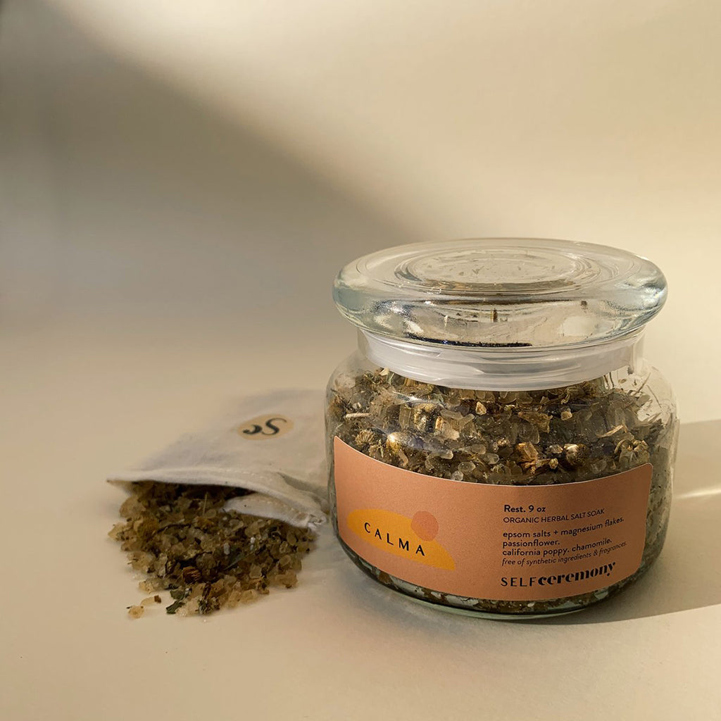 Herbal Salt Soak Jar