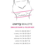 Never Say Never Curvy Racerback Bralette - Salix Intimates