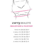 Never Say Never Curvy Racerback Bralette - Salix Intimates