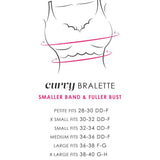 Never Say Never Curvy Racerback Bralette - Salix Intimates