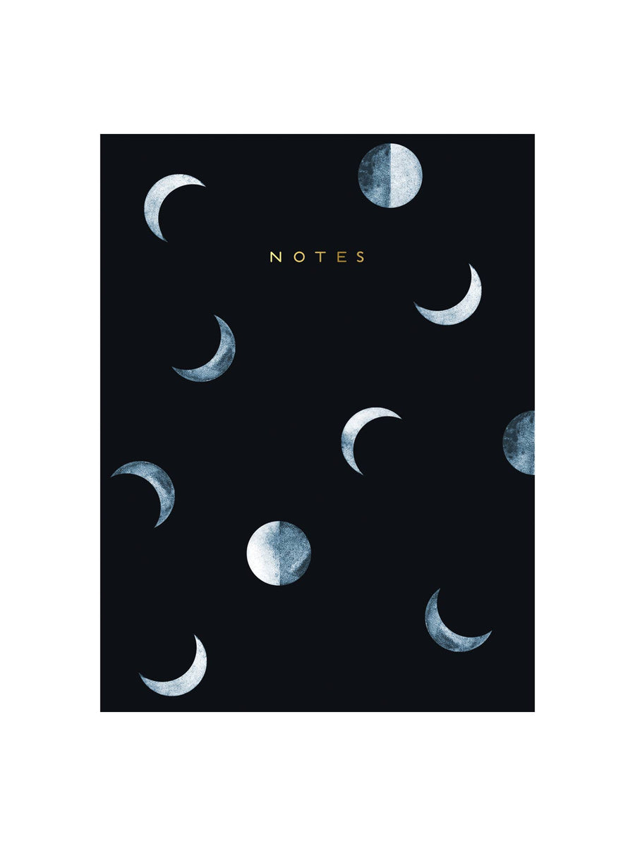Moon 6" x 8" Notebook