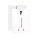 February Birthstone Greeting Card - Salix Intimates