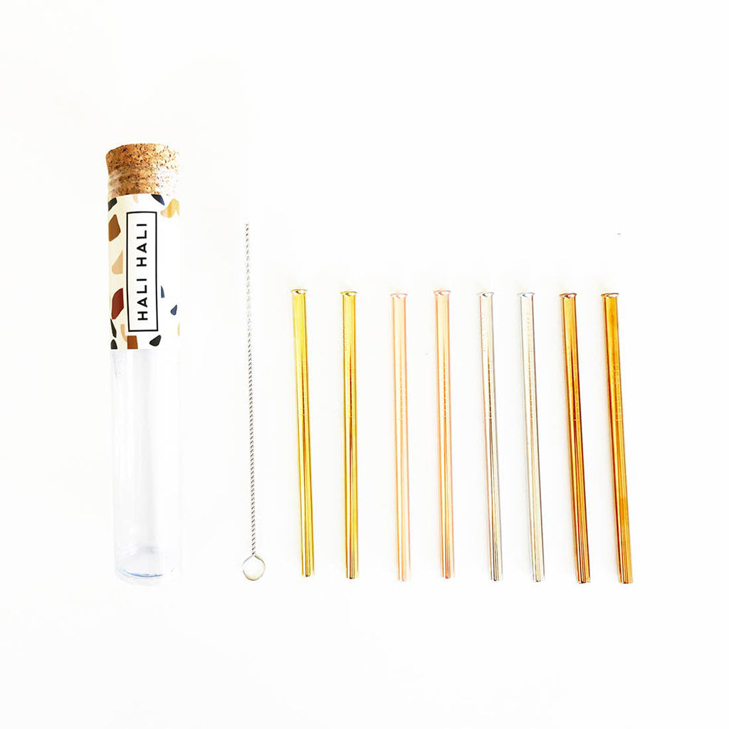 Reusable Metal Cocktail Straws - Salix Intimates