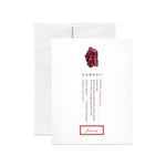 January Birthstone Greeting Card - Salix Intimates