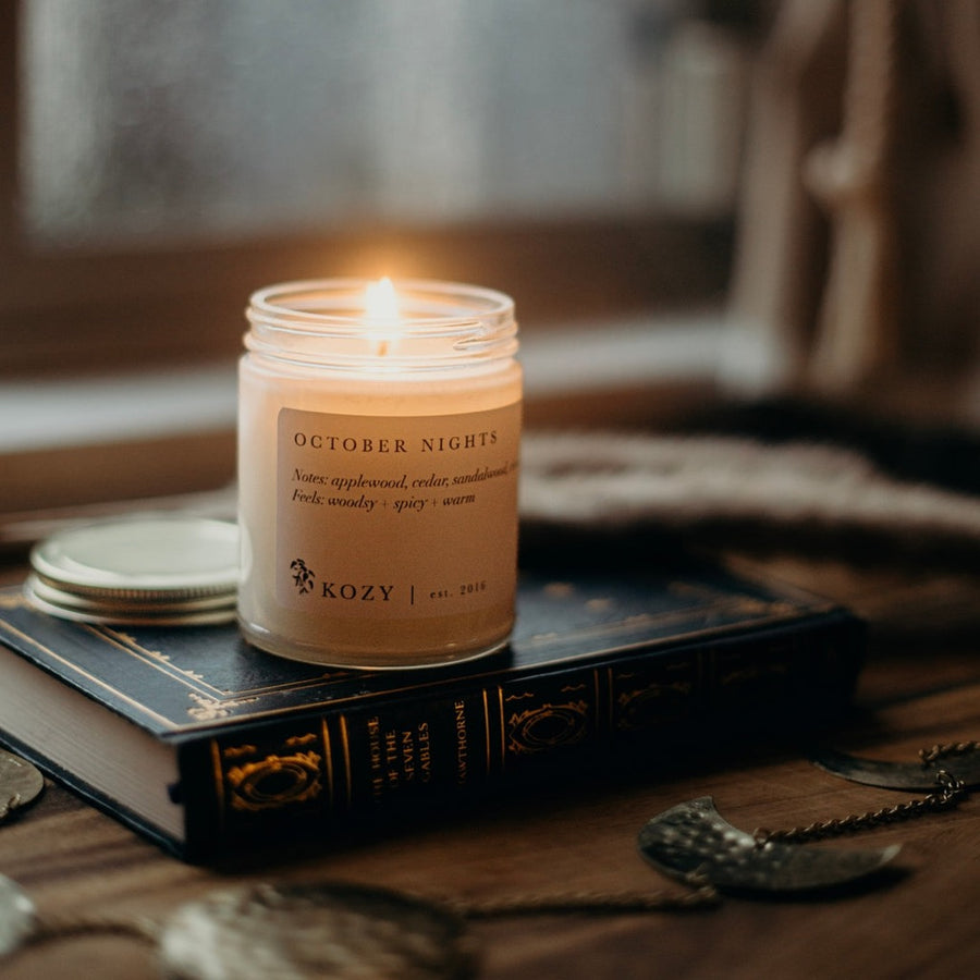 October Nights Soy Candle
