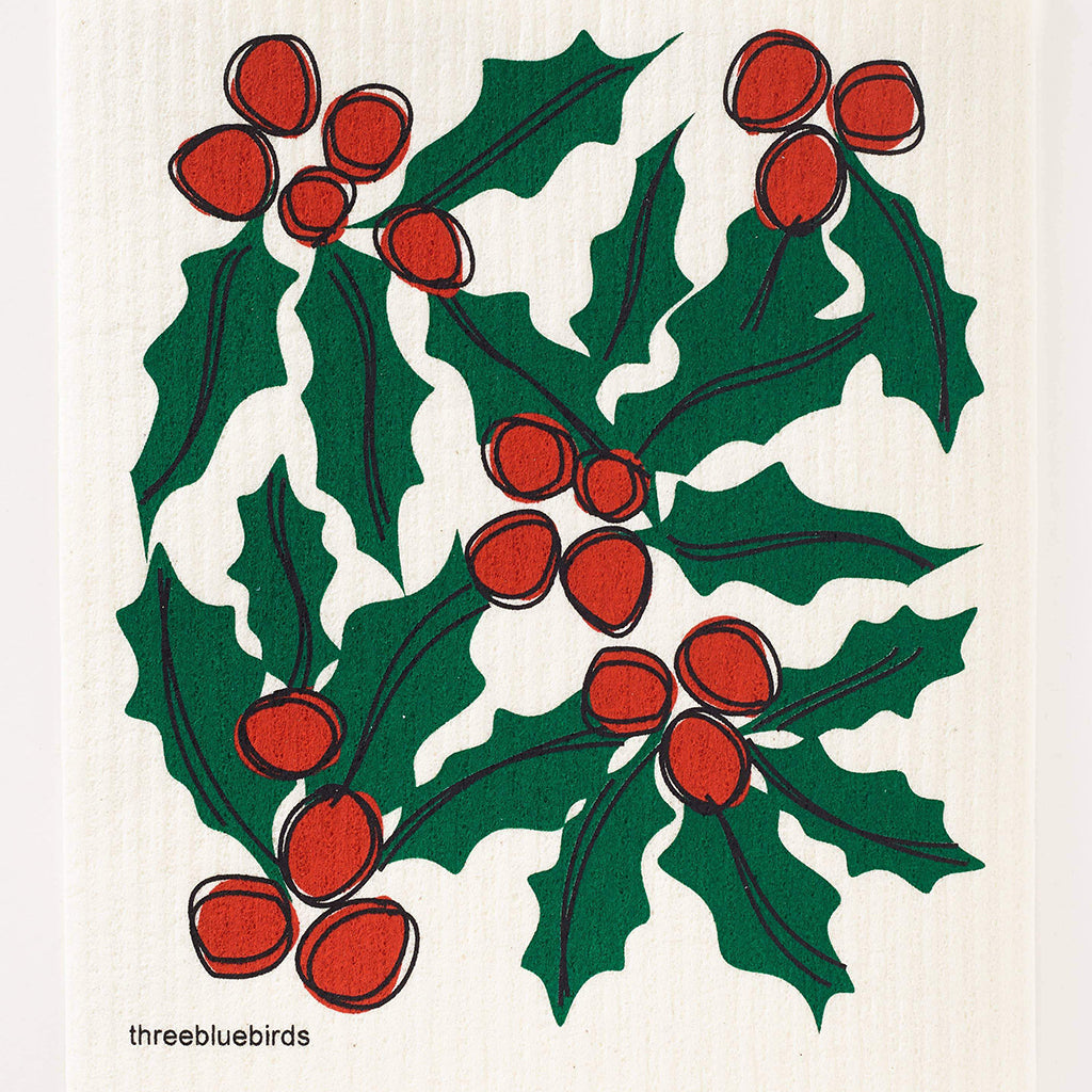 Holiday Swedish Dishcloth